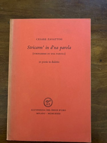 Zavattini stricarm in d - zavattini., d'na