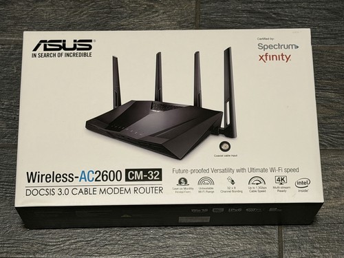 Asus ac2600 docsis 3 0 - cm-32, 3.0