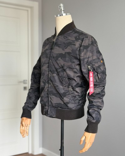 Giacca uomo nera mimetica - da,