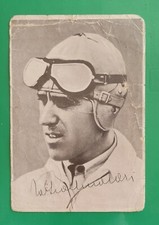 Cartolina autografata Tazio Nuvolari 1936. Unica nel suo genere da collezione!