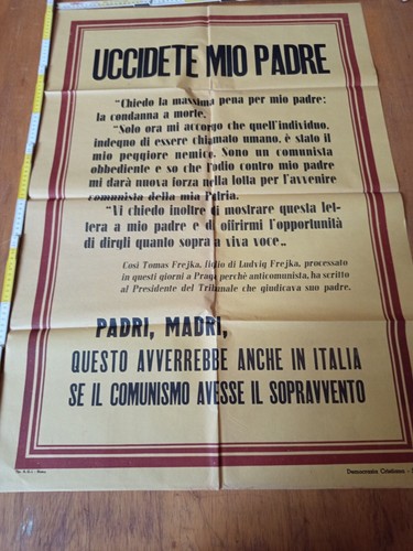 Manifesto politico poster - manifesto,