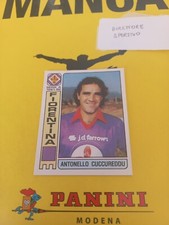 ANTONELLO CUCCUREDDU 1981 1982 CALCIATORI PANINI N. 136 FIORENTINA