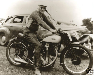 Casco vintage norton campione - casco,