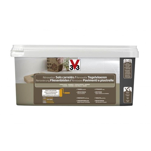 Smalto pavimenti bianco - p/pavimenti,