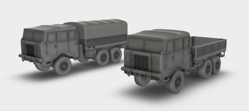 Berliet gbu 6x6 - berliet, camion