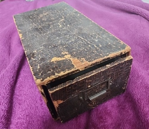 Cassetto fisso vintage - , finto