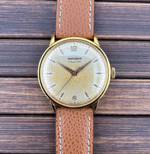 Orologio Uomo Movado Placcato 34mm Cal. 127 Carica Manuale Vintage Anni 1950