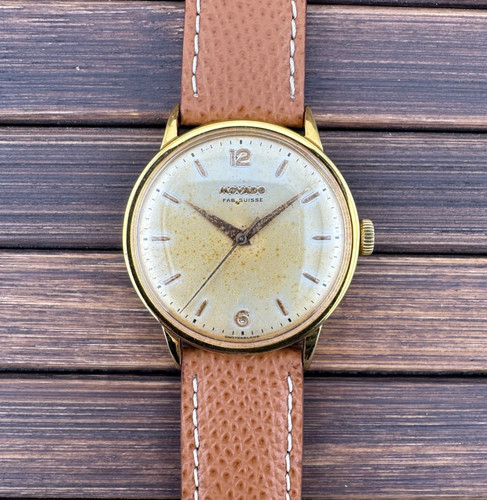 Orologio uomo movado placcato - orologio,
