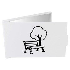 'Peaceful Park Bench and Tree'