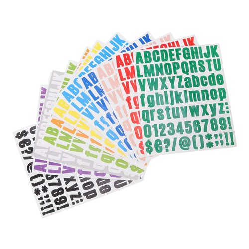 Letcart lettere termoadesive - lettere,