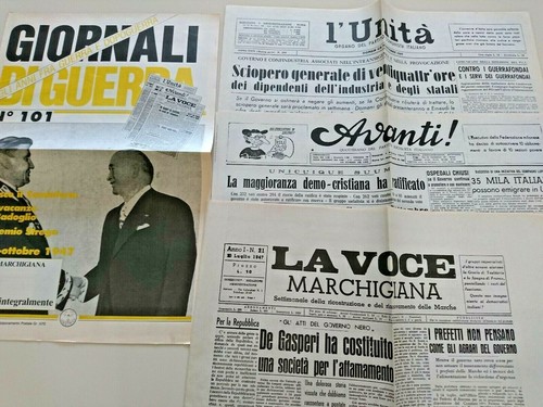Giornali guerra 101 1947 - giornali,