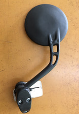 MINI SPECCHIETTO RETROVISORE ENDURO MOTARD UNIVERSALE attacco a fascetta D. 8cm