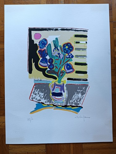 Litografia autentica luciano - autentica,