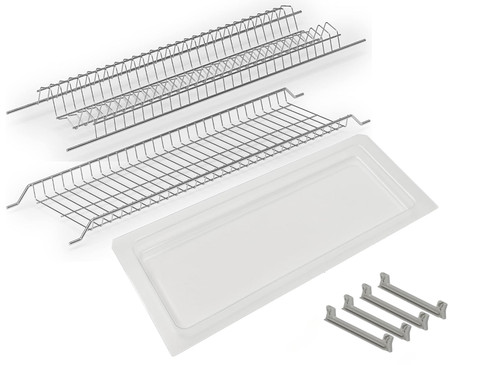 Kit scolapiatti grigio - scolapiatti,