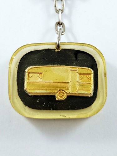 Portachiavi resina caravan - portachiavi,