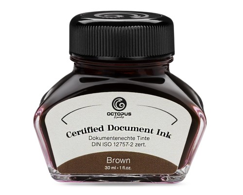 Document ink brown encre - brown,