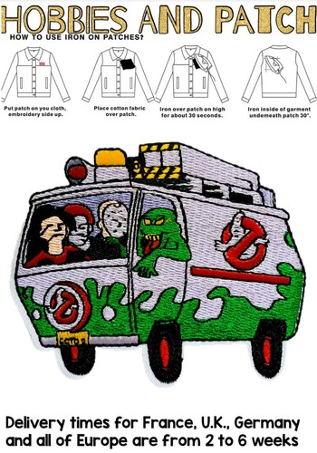 Patch ghostbusters slimer - ghostbusters,