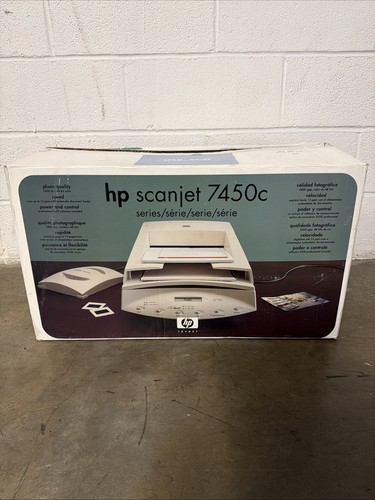Scanjet 7450c scanner - 7450c, piano