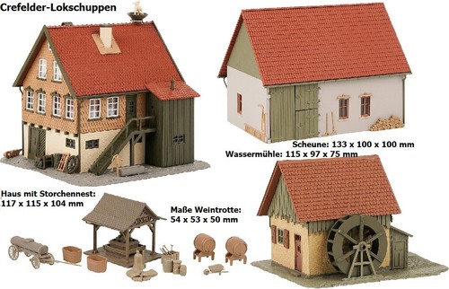 Faller 190079 villaggio set - villaggio,