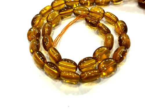 Collana citrino ovale - collana,