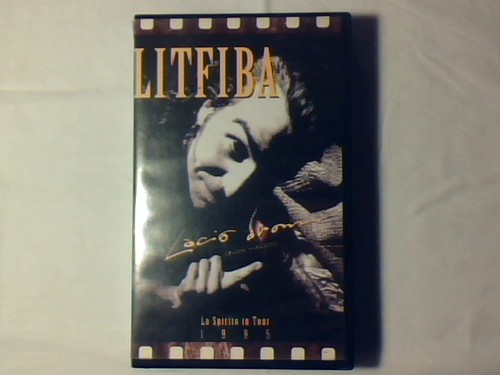 Litfiba lacio drom vhs - drom,
