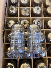 1967/s 2 x 12ax7 ecc83 Siemens Munich * nos new super selected tubes