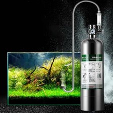 Kit impianto generatore CO2 cilindro piante acquario reattore anidride carbonica