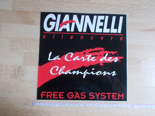 Adesivo moto giannelli - adesivo,
