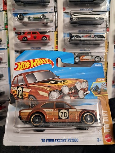 Hot wheels ford escort - '70,
