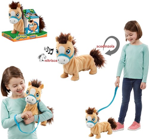 Cavallo interattivo peluche - cavallo,