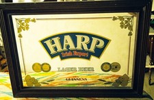 QUADRO SPECCHIO DA PUB BIRRA LAGER BEER GUINNES 