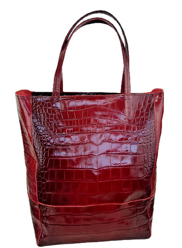 Borsa spesa vera pelle a - spesa,