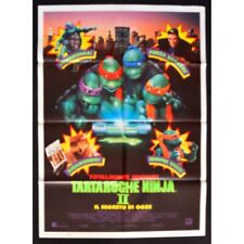manifesto TARTARUGHE NINJA II 2 Teenage Mutant Turtles gilard riscossa ooze A267