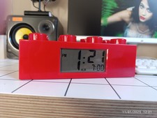 Lego block digital alarm - lego,