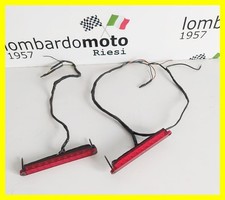 coppia Faro fanale telai stop posteriore moto cafe racer scrambler custom bobber