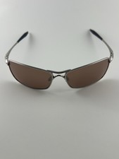 Oakley Crosshair 2.0 cromo lucido VR28 nero iridio filo lente NUOVO RARO