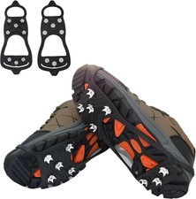 Ramponi per Scarponi,Ramponcini Da Ghiaccio Antiscivolo,Neve Ghiaccio Ramponi Ta