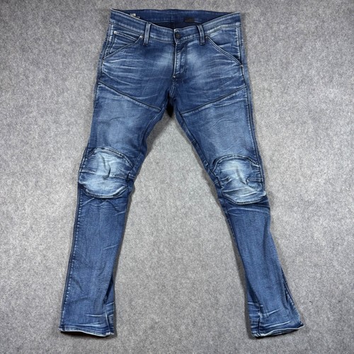 Jeans moto star raw 5620 - jeans,