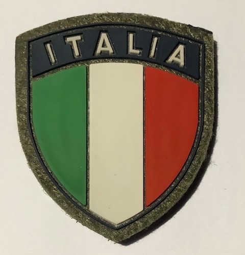 Patch scudetto verde oliva - scudetto,
