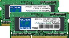 2GB (2 X 1GB) DDR3 1066MHz