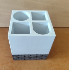 Porta penne  POP. Designer Giuliano Cappuzzo. Italcementi. Vintage, pubblicita