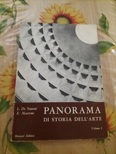 Panorama Di Storia Dell'Arte Volume 1 - De Simoni Maccone - Ed. Bonacci 1973