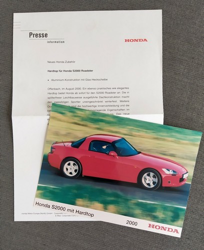 Honda s2000 2000 hardtop - s2000,