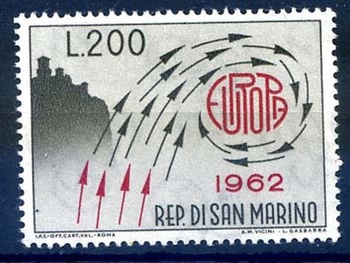 San marino 1962 europa - san,