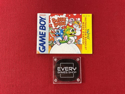 Manual bubble bobble nintendo - bubble,