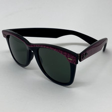 RARE SUNGLASSES VINTAGE B&L RAYBAN USA ANNI 80 WAYFARER II STREET NEAT LENTI G15