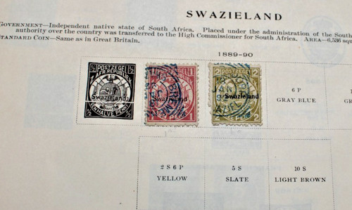 Swazieland lotto francobolli - lotto,