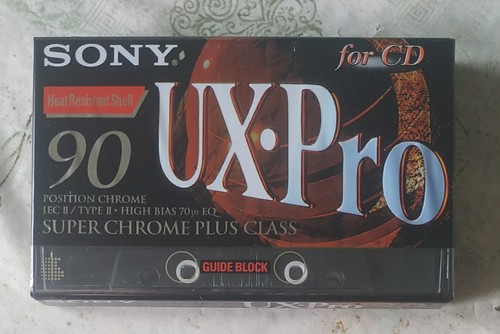 Audiocassetta sony pro 90 - ux-pro,