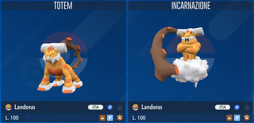 Landorus forma totem o - landorus, e/o