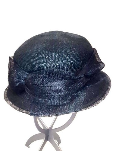 Cappello cerimonia blu art - cerimonia,